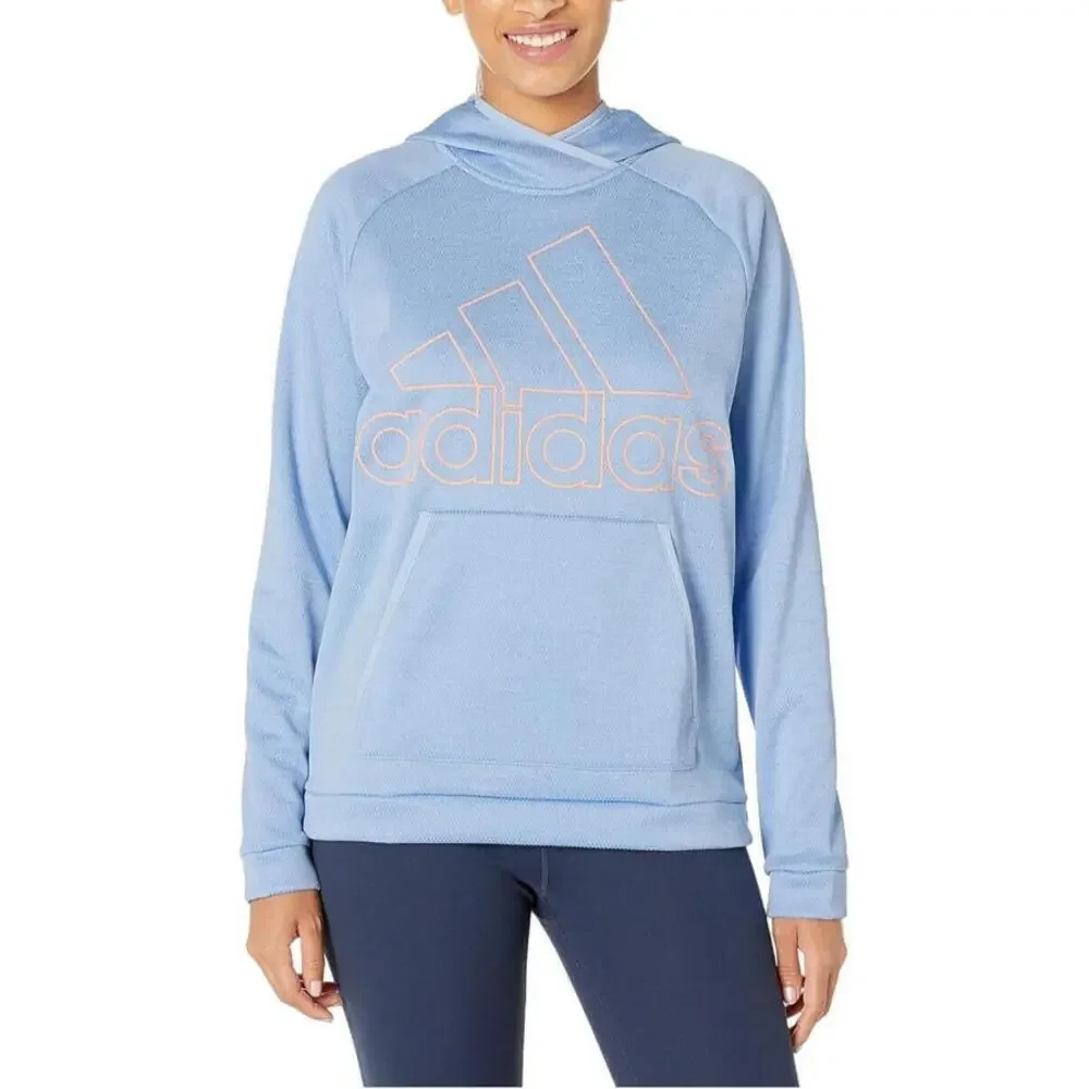 New Adidas Women's Athletics Team Issue Badge of Sport Hoodie Size: Small - Picture 1 of 3